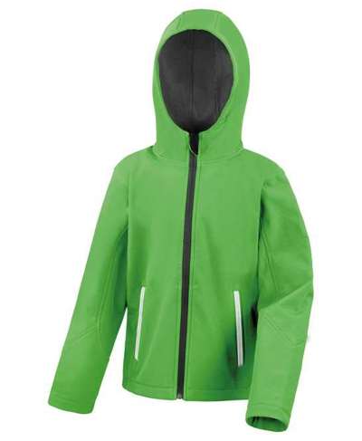 Result Core Junior Hooded Softshell Jkt