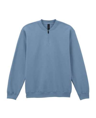 SoftStyle® Midweight Fleece 1/4 Zip Sweatshirt