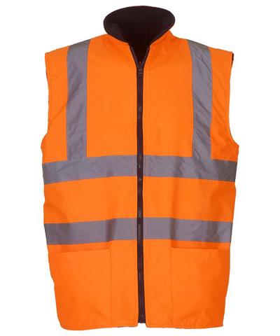 Hi Vis Reversible Fleece Vest