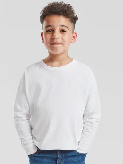 Kids Long Sleeve Valueweight T