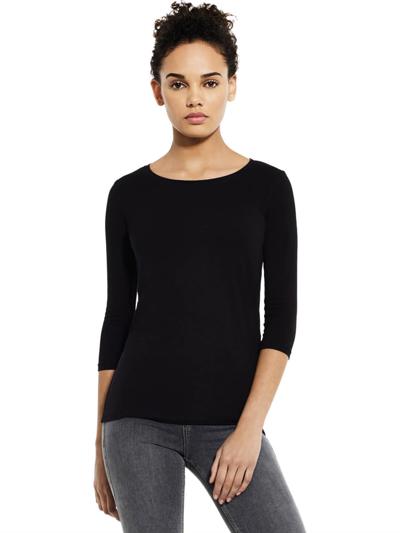 WOMEN'S 3/4 SLEEVE STRETCH T-SHIRT