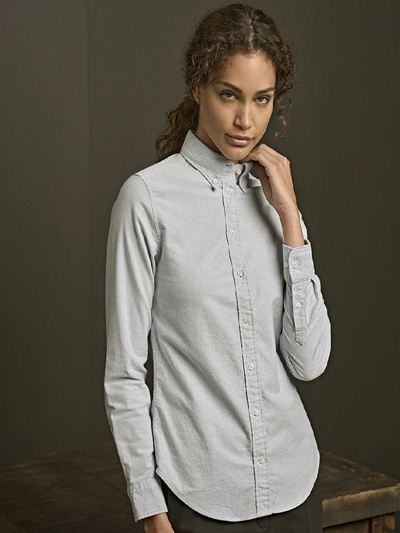 Ladies Perfect Long Sleeve Oxford Shirt