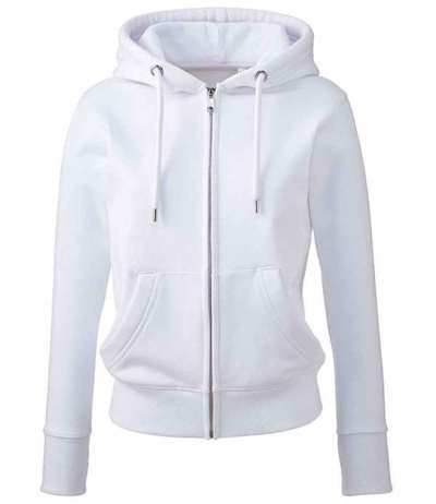 Ladies Organic Full Zip Hoodie