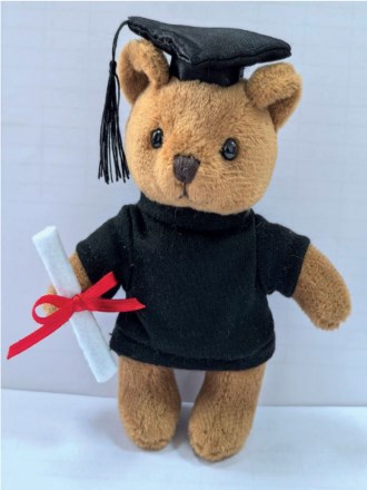 Graduation Keyring Bear