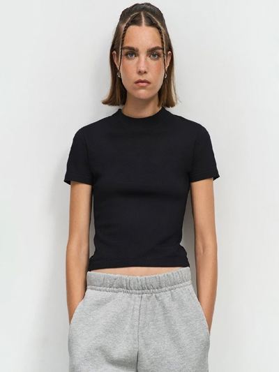Ladies Lilia Low Crop T-Shirt