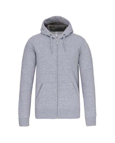 Heavy Full Zip Contrast Hoody