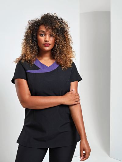 Ivy Beauty Tunic Contrast Neck