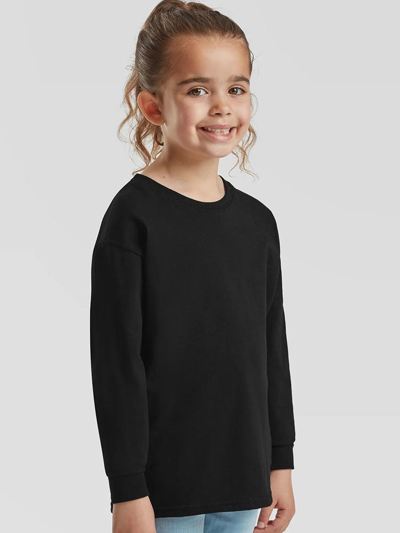 Kids Long Sleeve Valueweight T