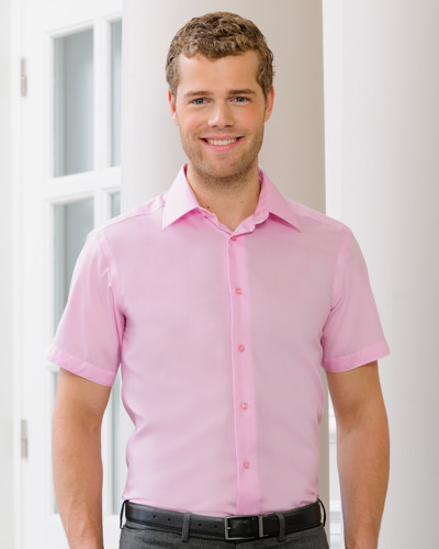Men's Short Sleeve Tailored Ultimate Non Iron Shirt