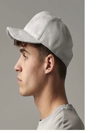 B656 Faux Suede 6 Panel Cap