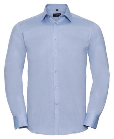 Russell Collection Mens H'bone Shirt