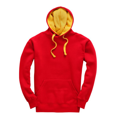Contrast Hoodie