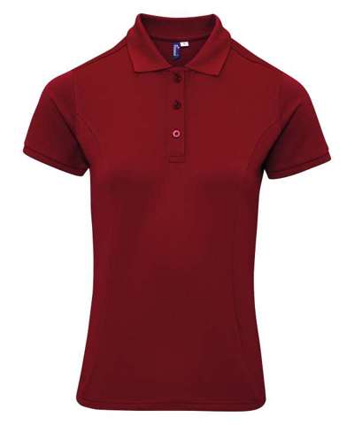 LADIES COOLCHECKER PLUS POLO SHIRT