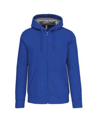 Heavy Full Zip Contrast Hoody
