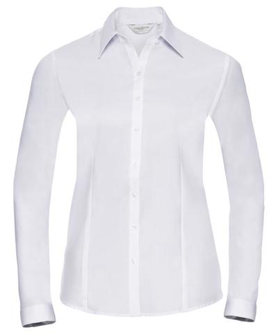 Russell Colelction Ladies H'bone Shirt