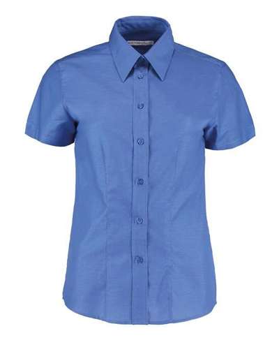 Women's Workplace Oxford Blouse Short Sleeved
