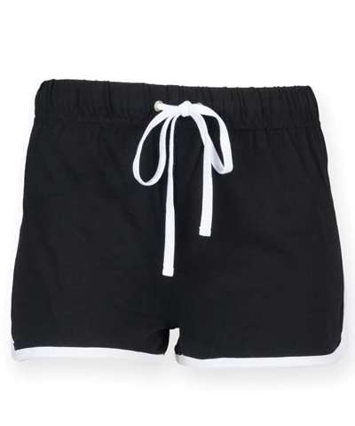 SK069 Ladies Retro Fit Shorts