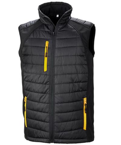 Result Black Compass Softshell Gilet