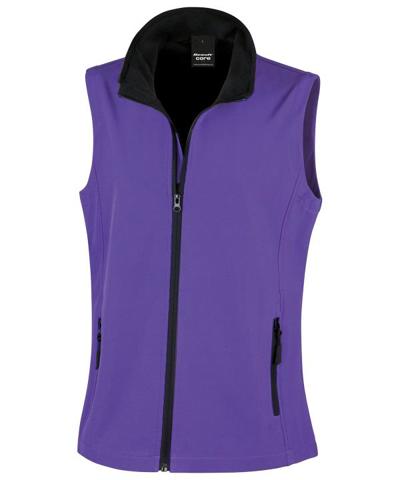 Ladies Printable Softshell Bodywarmer