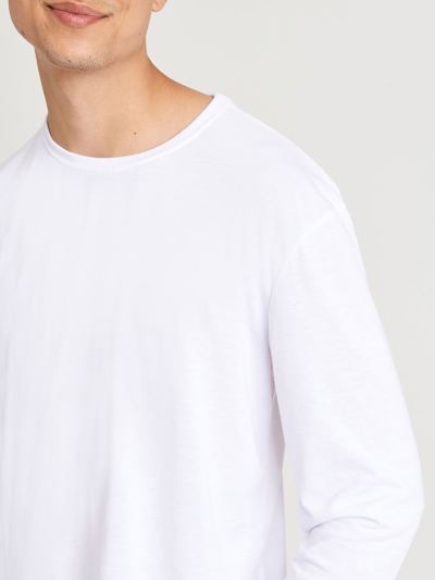 Long Sleeve Tri Blend T Shirt