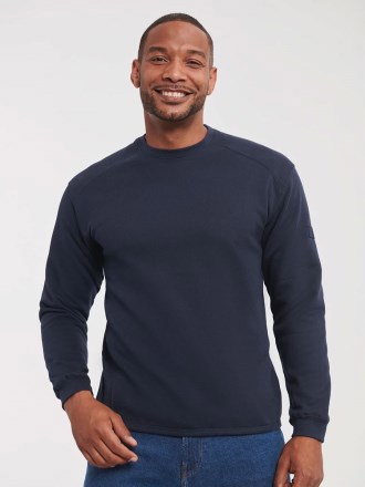 Crew Neck Set In Sweatshirt