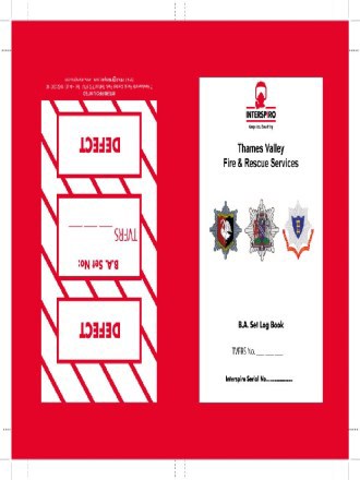 Thames Valley Log Book