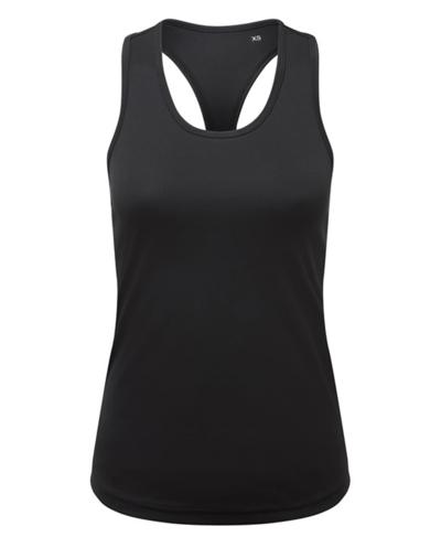 recycled performance slim racerback vest
