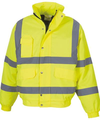 Hi Vis Bomber Jacket
