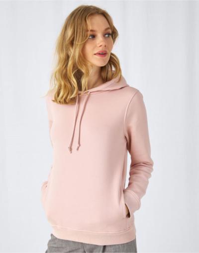  Women's Organic Hooded Sweat