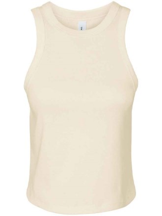 Ladies Micro Rib Racer Tank Top