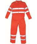 Hi Vis Polycotton Coverall