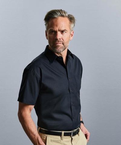 S/S Cotton Poplin Shirt