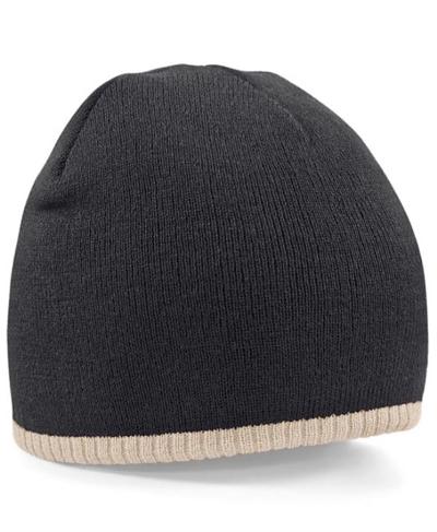 Beechfield Two Tone Beanie Knitted Hat