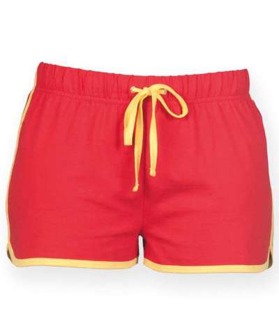 SK069 Ladies Retro Fit Shorts