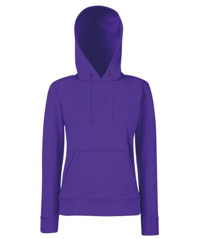 Fruit Of The Loom Lady Fit Hooded Sweat