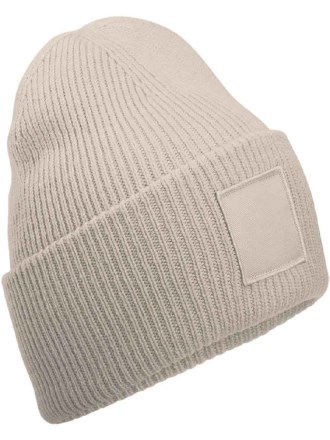 Deep Cuff Tonal Patch Beanie
