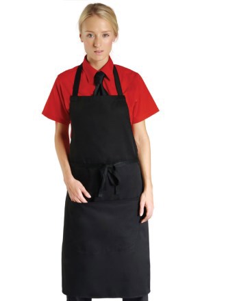Economy Bib Apron With Pocket