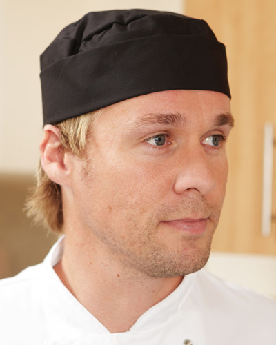 Black Skull Cap
