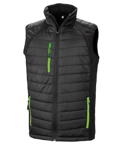 Result Black Compass Softshell Gilet