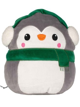 Squidgy Animals Grey/white Penguin