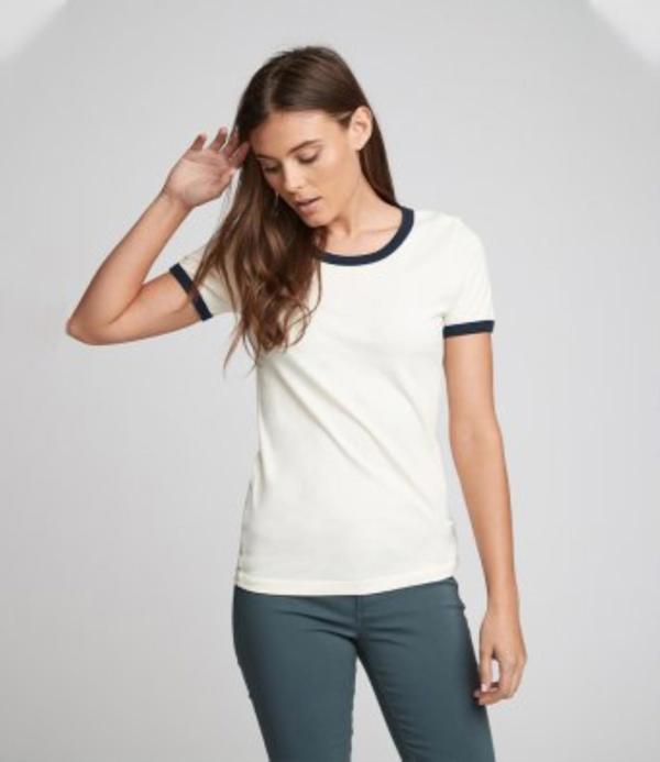 Unisex Cotton Ringer T-Shirt