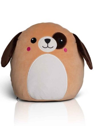 Squidgy Animals Brown Dog