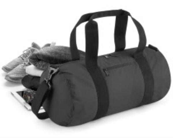 Reflective Barrel Bag