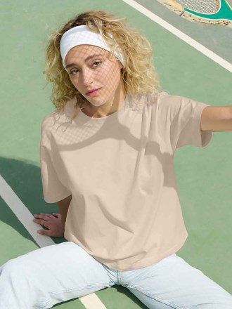 Ladies Boxy Oversized Organic T-Shirt