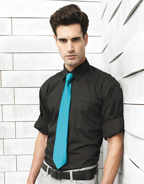 Roll Sleeve Poplin Shirt