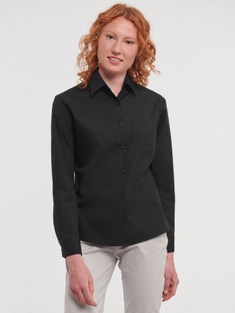 Russell Collection Ladies L/S Shirt