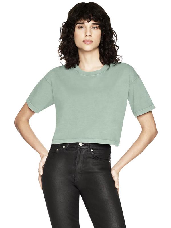 WOMEN'S CROPPED LOOSE FIT T-SHIRT