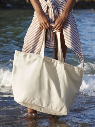 Oversized Heavy Duty Canvas Tote Bag