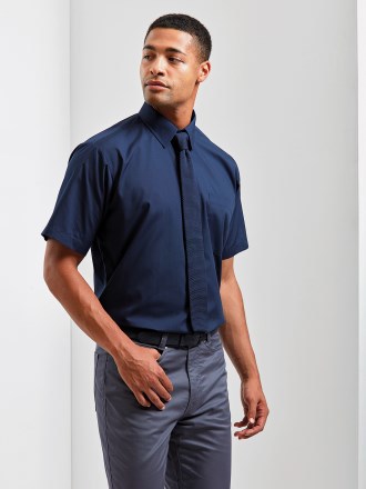 Short Sleeve Poplin Shirt