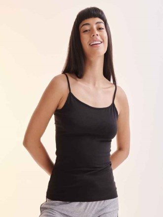 Ladies Feel Good Stretch Spaghetti Vest